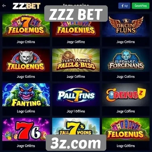 Tipos de jogos disponíveis no ZZZ BET explorados